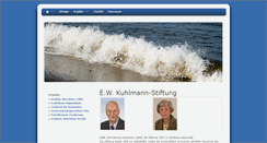 Desktop Screenshot of kuhlmann-stiftung-hamburg.de